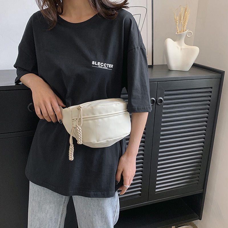 Túi Đeo Chéo Ngực Vải Canvas Phong Cách Thể Thao Thời Trang Mùa Hè Mới Cho Nữ