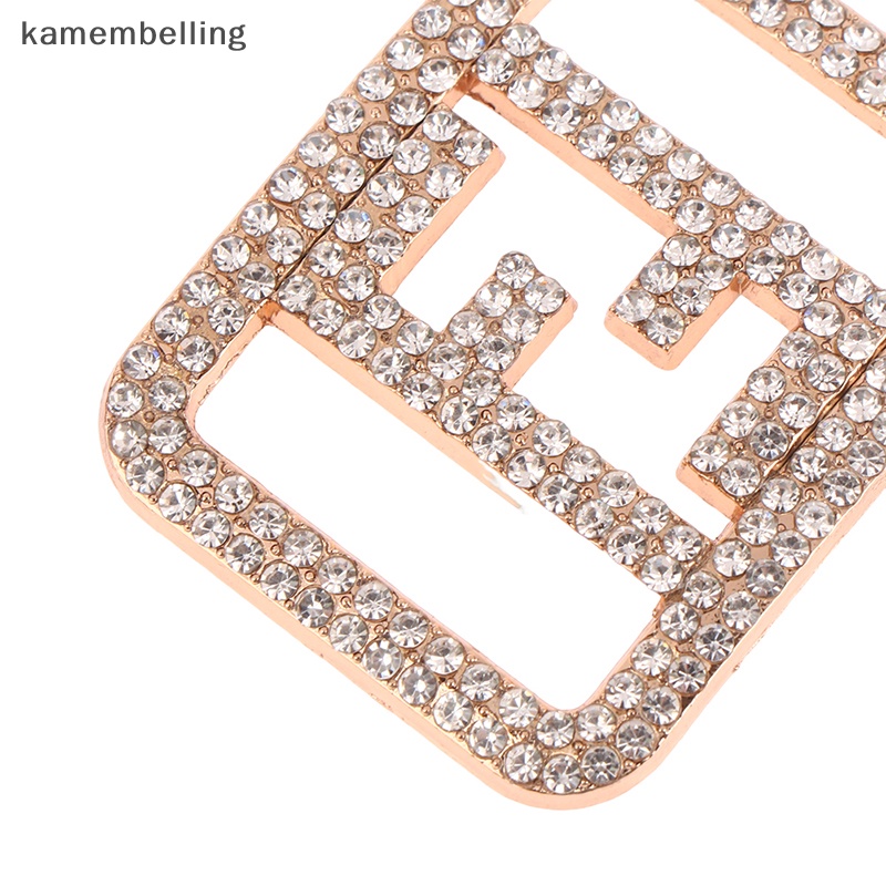 1 Cặp Phụ Kiện Kẹp Giày Cao Gót Đính Đá Cho Cô Dâu