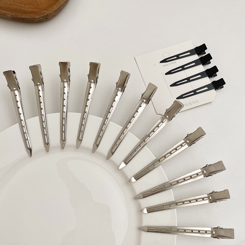 Kẹp Tóc Màu Bạc Thời Trang Hàn Quốc Dành Cho Nữ