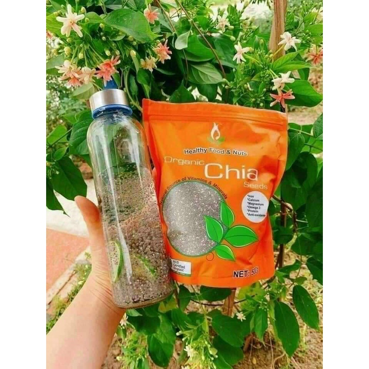 Hạt chia Úc Organic Chia Seed Nature Superfood hữu cơ gói 500g BeautiMax