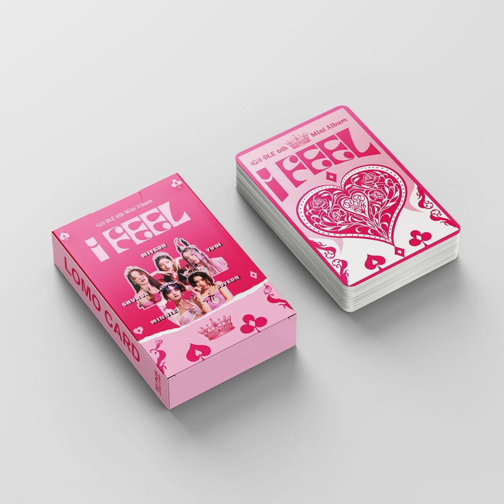 Sy2 Bộ Sưu Tập Ảnh Thẻ LOMO I-DLE I FEEL Cho Mi yeon Minnie Jeon So-yeon YUQI Yeh Shuhua 55 Cái YS2