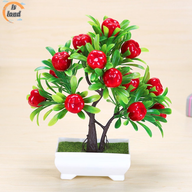 Chậu Cây Giả Bằng Xốp Dùng Trang Trí Phòng Khách