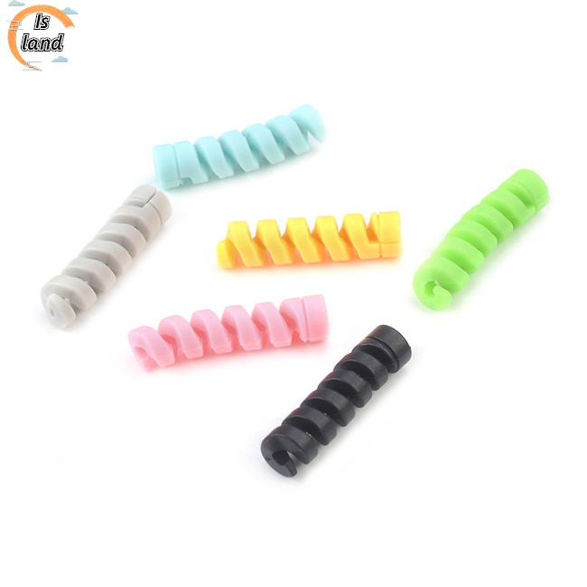 Bộ 2 Phụ Kiện Bảo Vệ Dây Cáp Sạc Giao Diện USB Cho iPhone 8 X