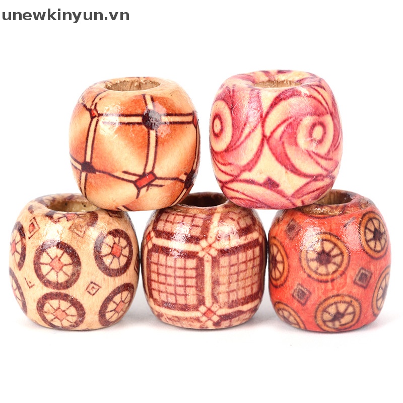 Bộ 50 Hạt Tạo Kiểu Tóc Dreadlock DIY