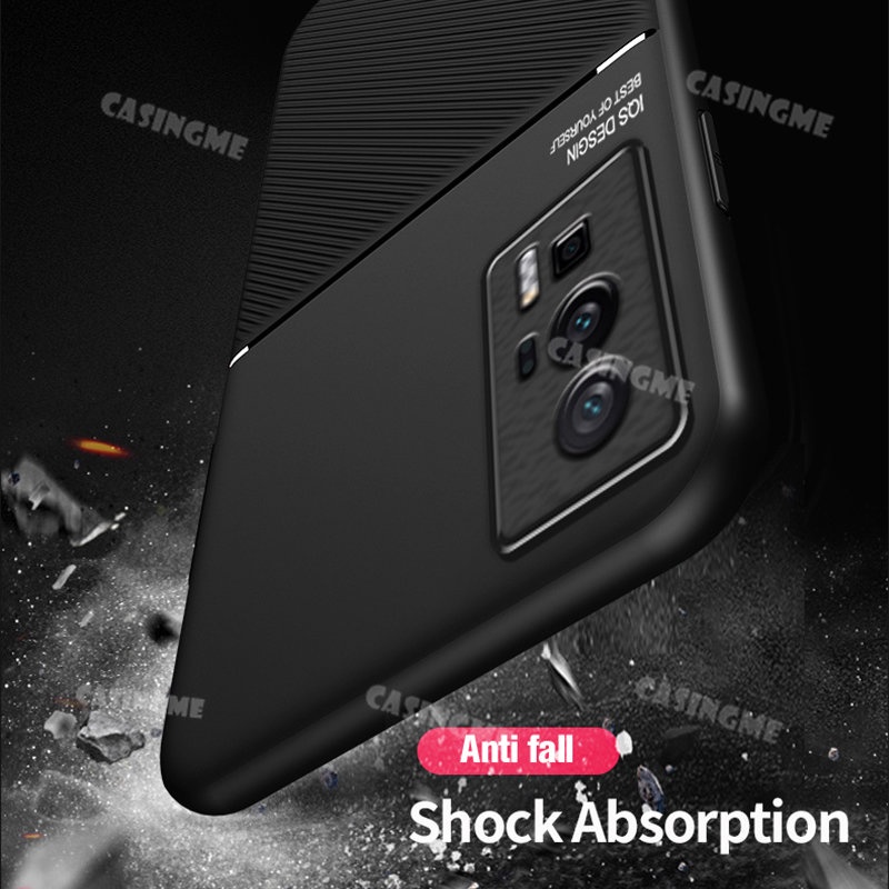 Ốp Điện Thoại Phối Da Mềm Có Vòng Nhẫn Từ Tính Cho Xiaomi Poco F5 Pro 2023 Poco F5 PocoF5 Pro F5Pro F4 X4 GT PocoF5Pro PocoPhone 4G 5G