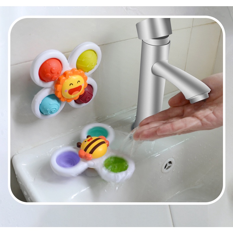 Set 3 Con Quay Đồ Chơi Fidget Spinner MàU SắC NgẫU Nhiên GiúP GiảM Stress Cho Trẻ Em