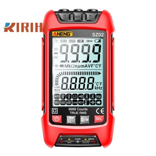 Sz01 / SZ02 6000 / 9999 Đếm Đồng hồ vạn năng hiển thị kỹ thuật số tự động Đồng hồ vạn năng chống cháy thông minh có độ chính xác cao có đèn nền