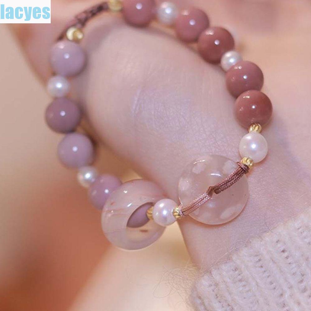 Vòng Đeo Tay Bùa Hộ Mệnh Hình Hoa Anh Đào Ngọt Ngào Cho Nữ