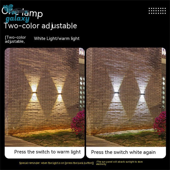 Galaxy Đèn Led Năng Lượng Mặt Trời Chống Thấm Nước Độ Sáng Cao Cho Sân Vườn