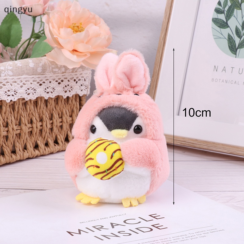 1 Móc Khóa Hình Chim Cánh Cụt Hoạt Hình Nhồi Bông Đáng Yêu