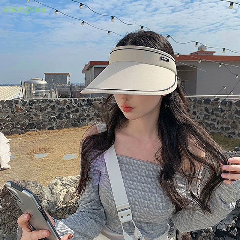Mũ Lưỡi Trai Chống Nắng Tia UV Thoáng Khí Điều Chỉnh Được Thời Trang Mùa Hè Cho Bạn Gái