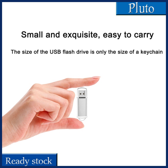 Ổ Đĩa Flash Usb Tốc Độ Cao Màu Bạc Cw10029 Mới