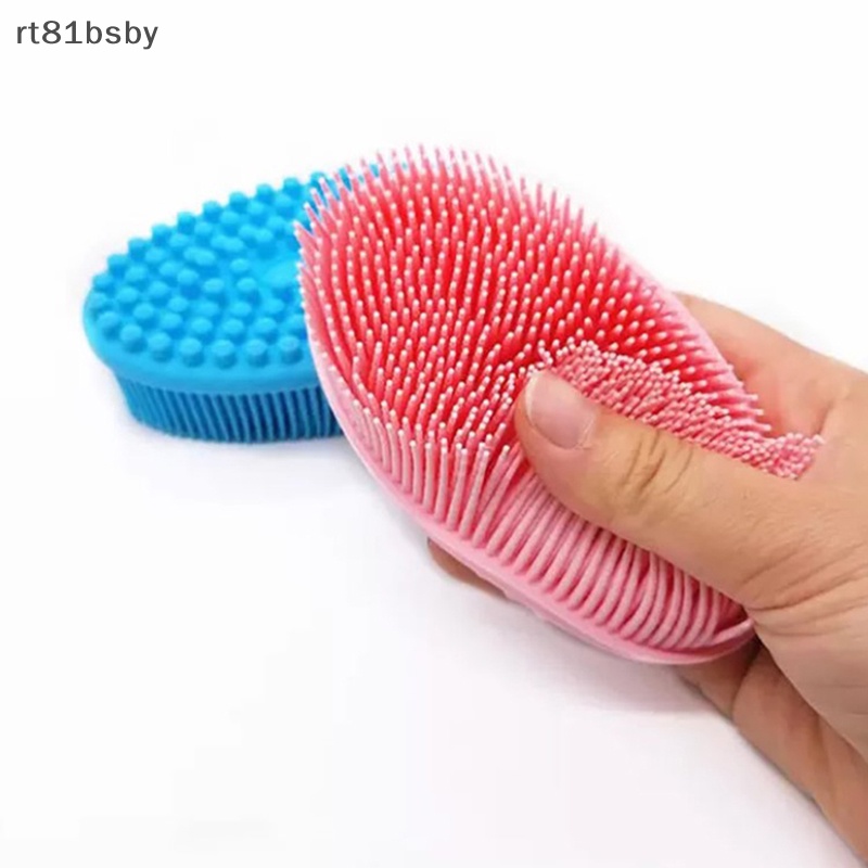 Bàn Chải Tắm Mát Xa Cơ Thể Bằng Silicon Tiện Dụng Cho Bé