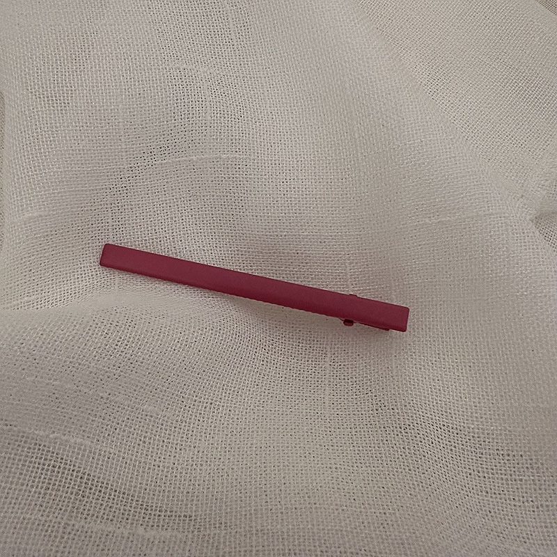 Kẹp Tóc Mái Ngang Màu Kẹo Phong Cách Hàn Quốc Cho Nữ