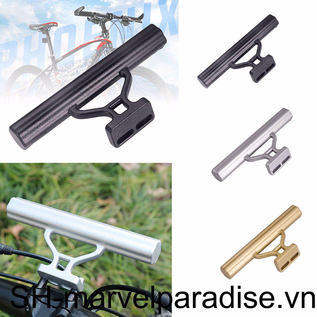 Giá Đỡ Đèn Pin Nối Dài 15cm Bằng Hợp Kim Nhôm Gắn Tay Lái Xe Đạp Leo Núi