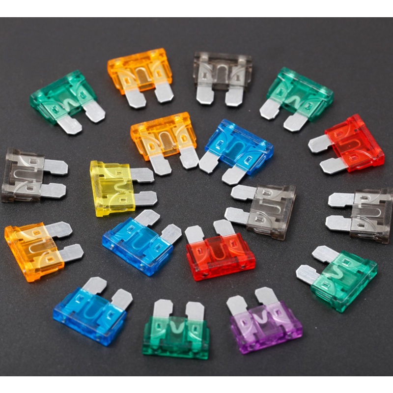 Combo 10 cầu chì ghim dùng cho xe điện, xe máy, ô tô