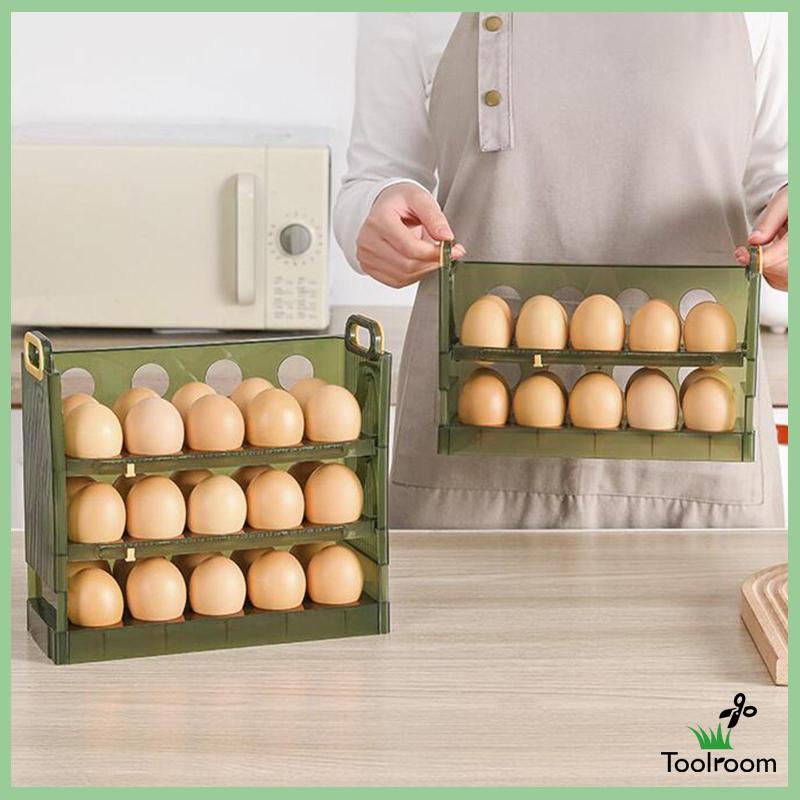 Hộp Đựng Trứng Có Thể Xếp Chồng Tiện Dụng Cho Nhà Bếp