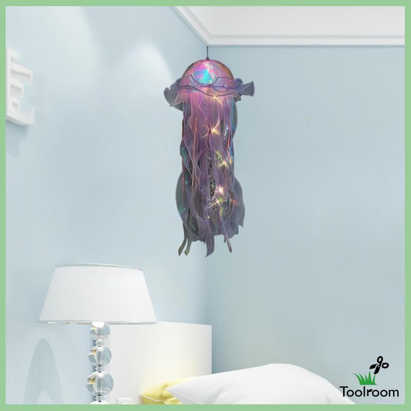 [Toolroom] Đèn Lồng Sứa Biển DIY Cho Phòng Ngủ Màu Xanh Dương