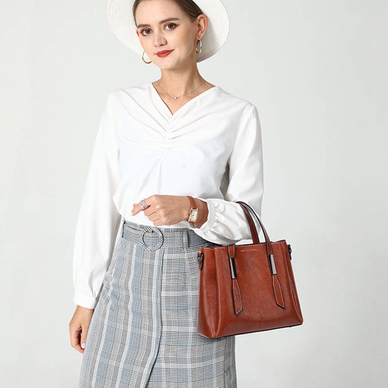 Túi tote Đeo Cánh Tay Sức Chứa Lớn Thời Trang Cổ Điển Cho Nữ