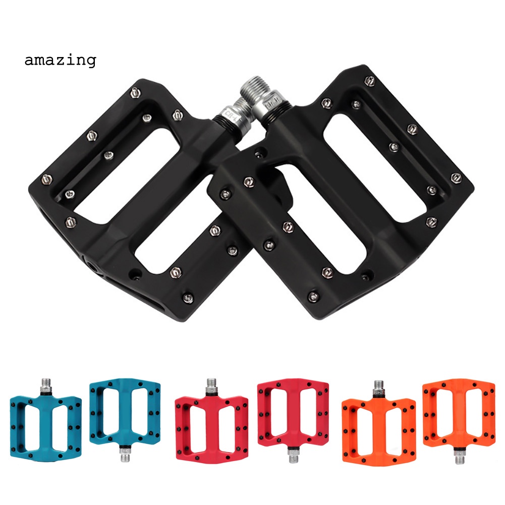 1 Cặp Bàn Đạp Phẳng Chống Trượt Cho Xe Đạp Leo Núi MTB