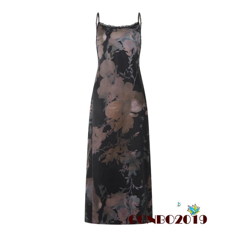 Đầm Dài Không Tay Hở Lưng Phong Cách Cổ Điển Quyến Rũ Dành Cho Nữ