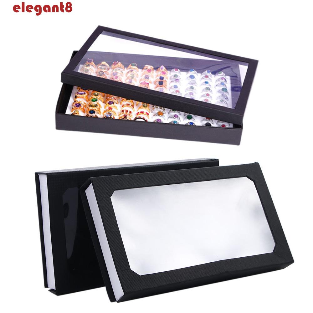 Hộp Đựng Trang Sức 72 Ngăn Hình Vuông Sức Chứa Lớn Ốp