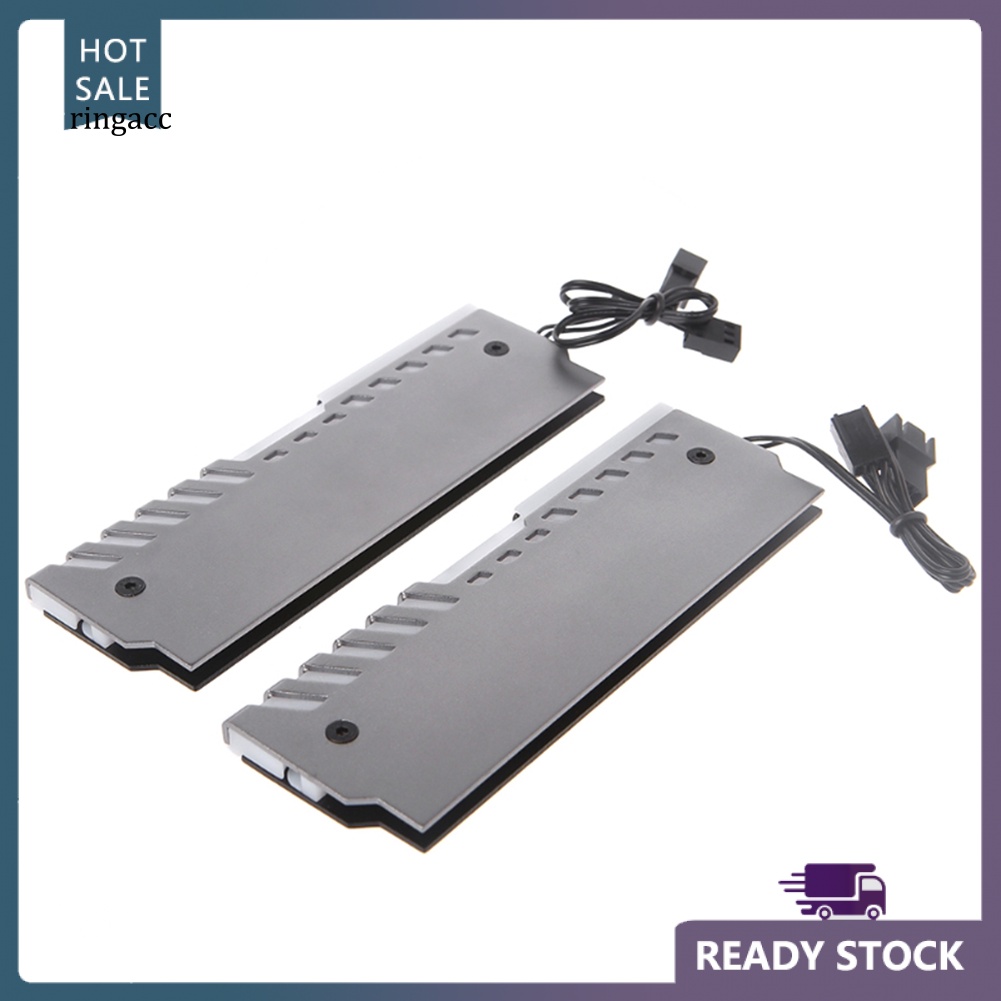 Set 2 Bộ Tản Nhiệt RGA Bằng Nhôm Nhiều Màu Sắc Chuyên Dụng Cho Máy Tính