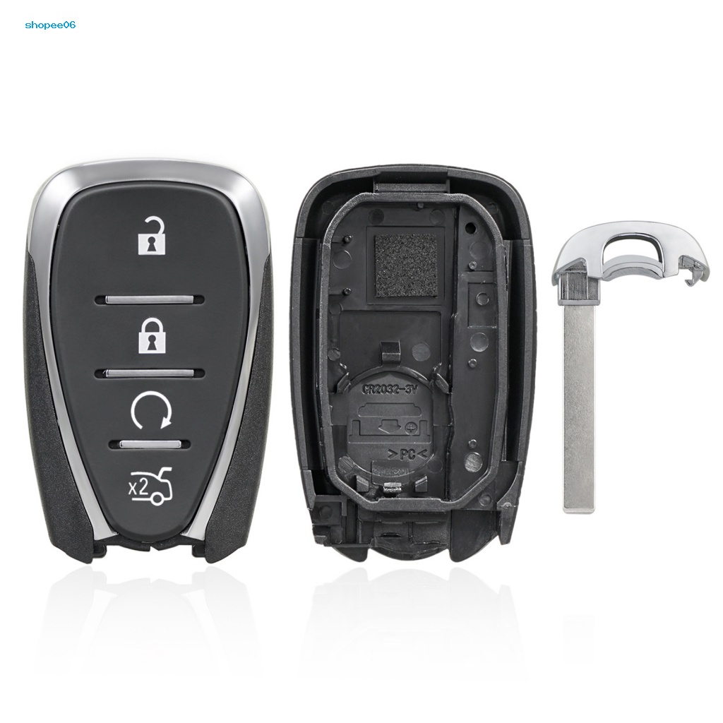 Vỏ Chìa Khóa Điều Khiển Từ Xa 4 Nút PEMG B177 Cho Chevrolet