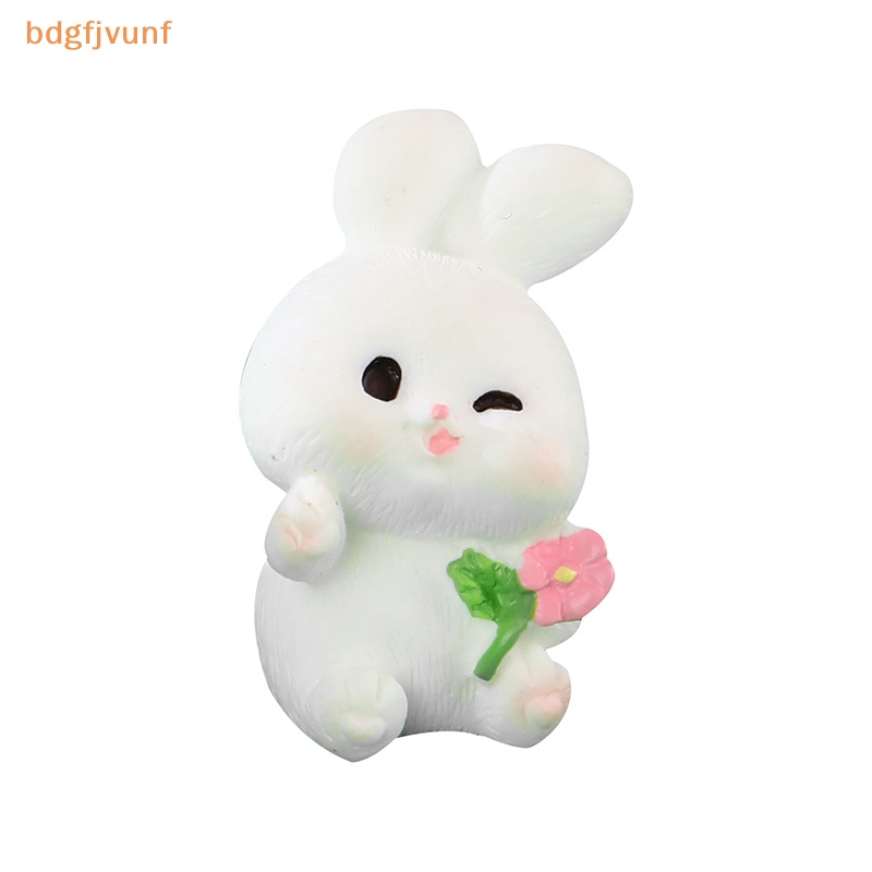 Mô Hình Chú Thỏ Mini Dễ Thương Dùng Trang Trí Tiểu Cảnh