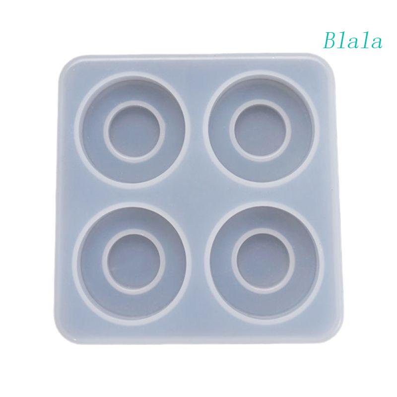 Khuôn Silicone Hình Tròn Làm Tay Cầm Ngăn Kéo Thủ Công DIY