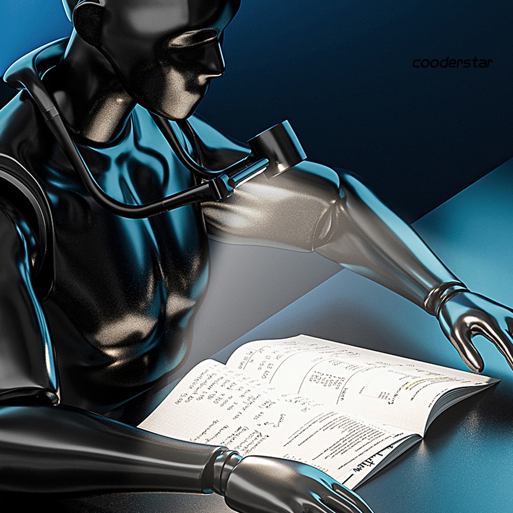 Quạt Đeo Cổ 3 Cánh Bằng ABS Không Ồn Ít Ồn Tùy Chỉnh Kèm Sạc USB Tiện Dụng Cho Gia Đình