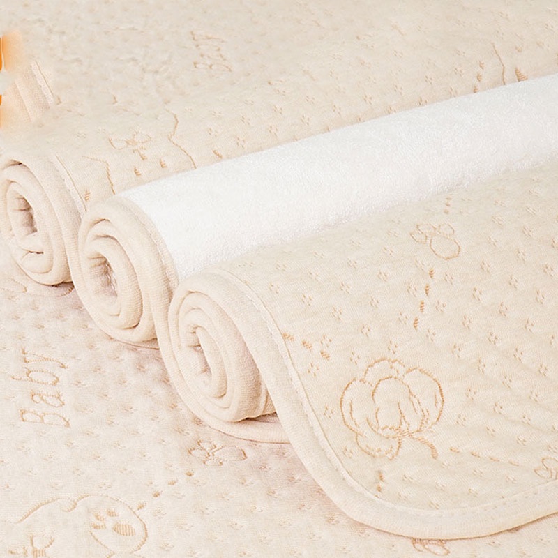 Đệm Lót Mềm Mại Thấm Hút Nước Tiểu Cho Bé Có Thể Giặt Sạch