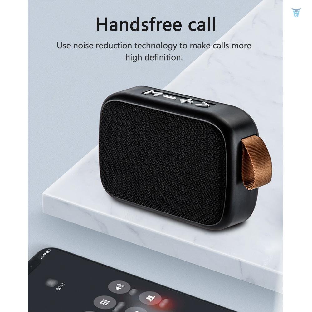 Loa Bluetooth Không Dây Âm Thanh Siêu Trầm Chất Lượng Cao Tích Hợp Đài FM Rảnh Tay Cho Hoạt Động Ngoài Trời