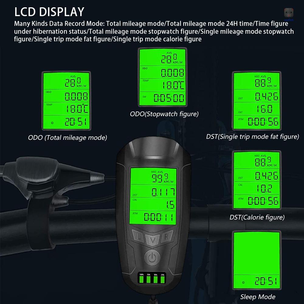 Đèn Pha Led 130dB 5 Chế Độ Kèm Còi Và Sạc USB Tiện Dụng Cho Xe Đạp