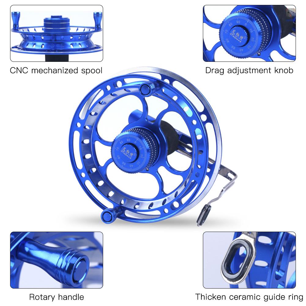 Guồng Quay Câu Cá 3BB Bằng Hợp Kim Nhôm Siêu Nhẹ Chất Lượng Cao