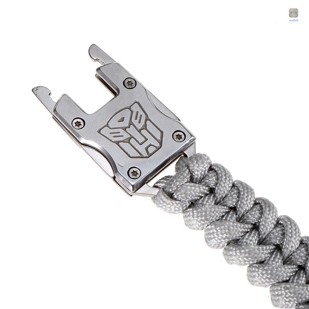 Vòng Đeo Tay Sinh Tồn Kèm Dụng Cụ Cắt Tiện Lợi