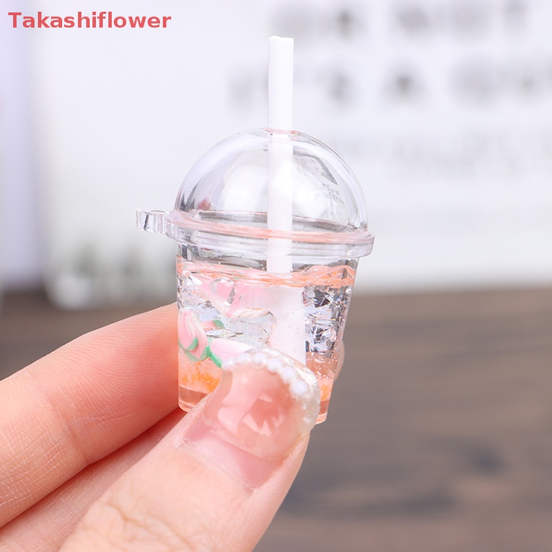 Móc Khóa Hình Xô Nước Đá Dạ Quang Tỉ Lệ 1: 12 Trang Trí Nhà Búp Bê