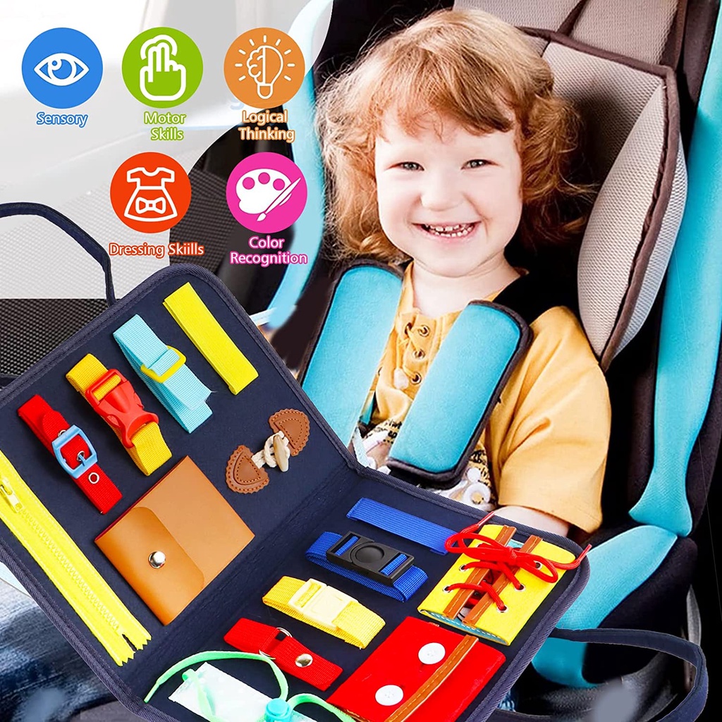 BUSY BOARD MONTESSORI TOYS MONTESSORI CHILDREN TOYS EARLY EDUCATION CLOTHING LEARNING BOARD BUSY BOOK HALLOWEEN CHRISTMAS BIRTHDAY GIFT NEW YEAR'S GIFT