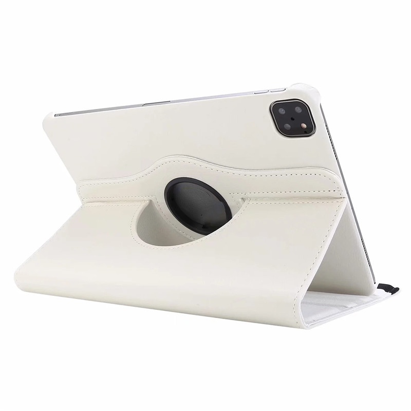 Ốp Bao Da Pu Máy Tính Bảng Xoay 360 Độ Cho iPad Pro 12.9 6th 2022 M2 A2437 A2766 2022 12.9 inch Pro 12 9 inch 2021 2020 2018 2017 2015