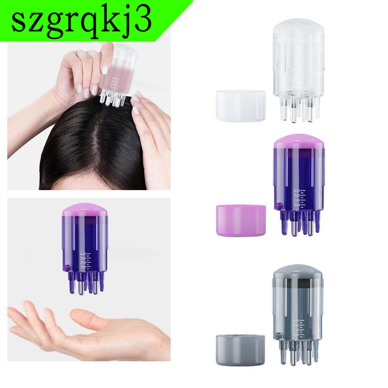 Bình Đựng Tinh Dầu Có Đầu Lược Chải Tóc Da Đầu 4ml szgrqkj3