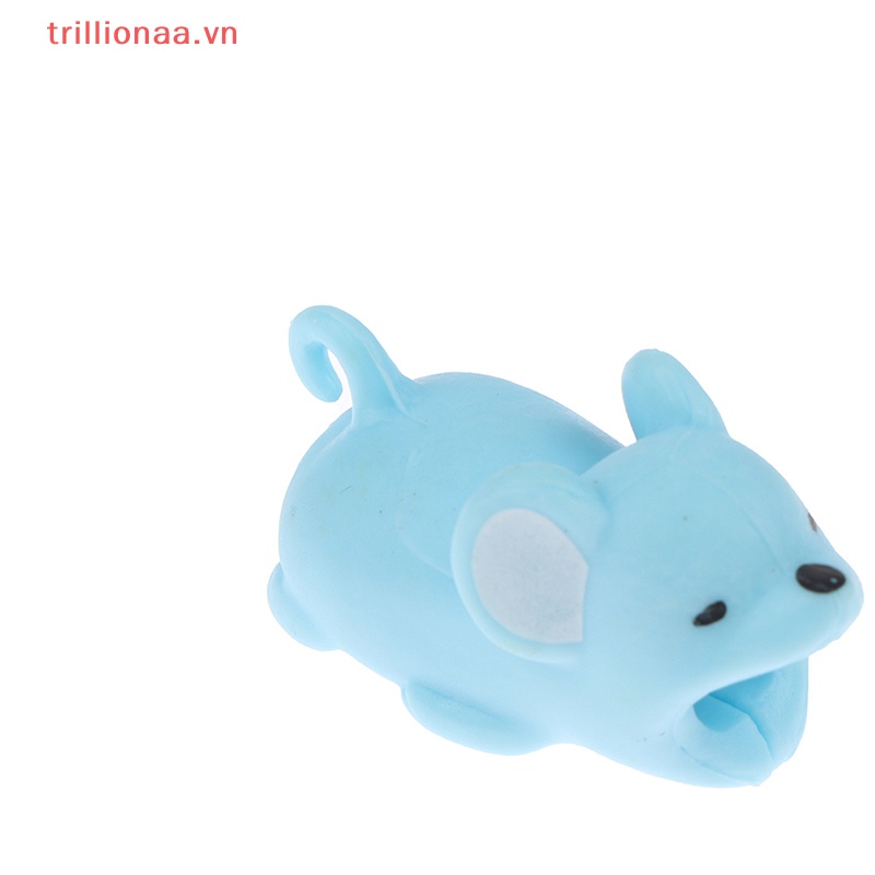 Phụ Kiện Bảo Vệ Đầu Dây Cáp USB Hình Động Vật Dễ Thương