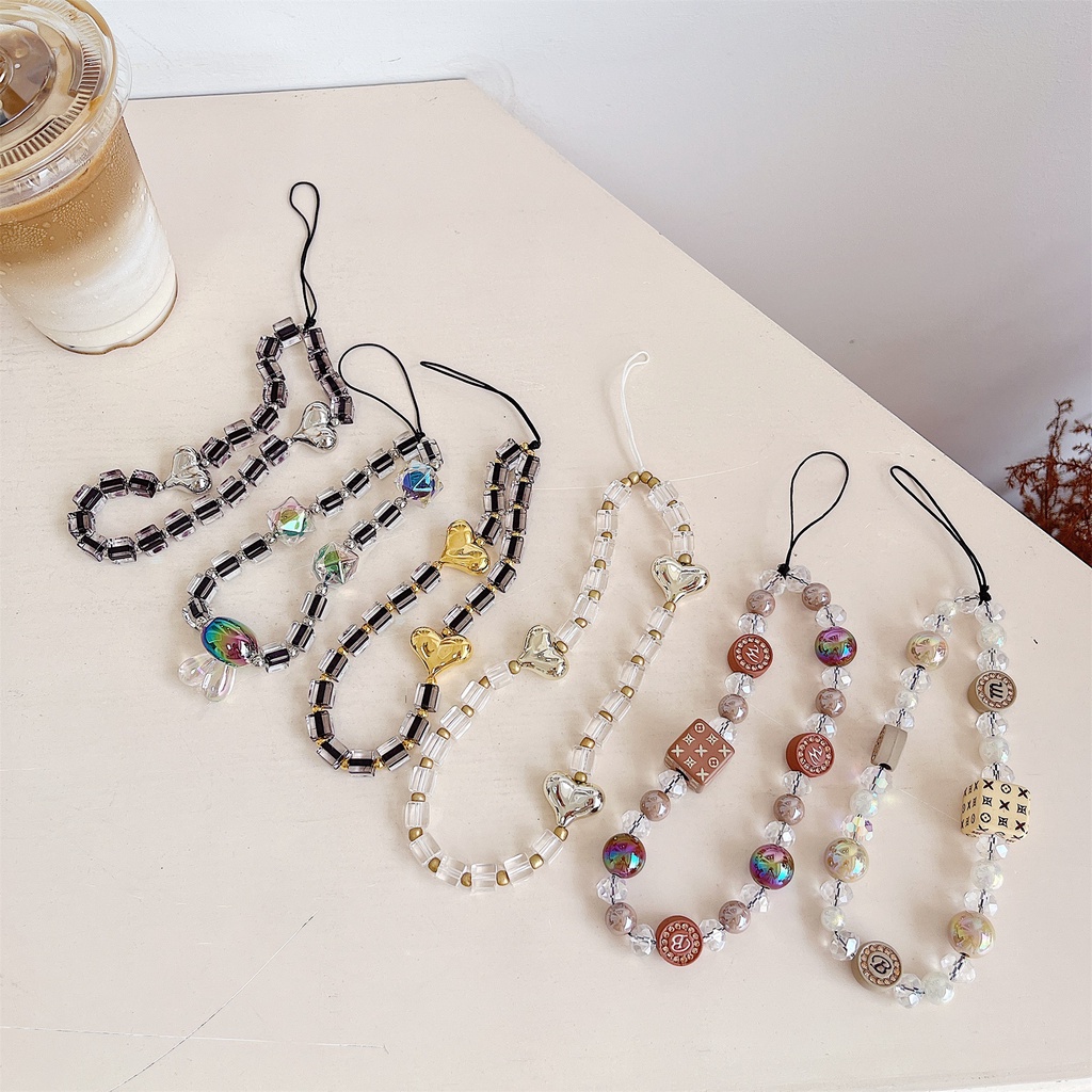 Phụ Kiện Dây Treo Túi Xách / Điện Thoại Bằng acrylic Dễ Thương DIY