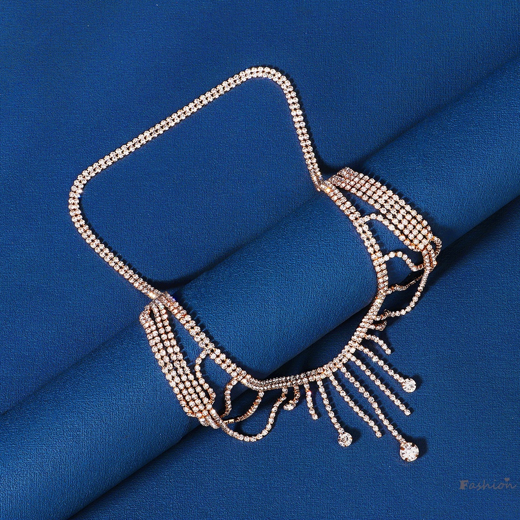 Cài Tóc Đính Đá Chống Trượt Chất Lượng Cao Cho Nữ