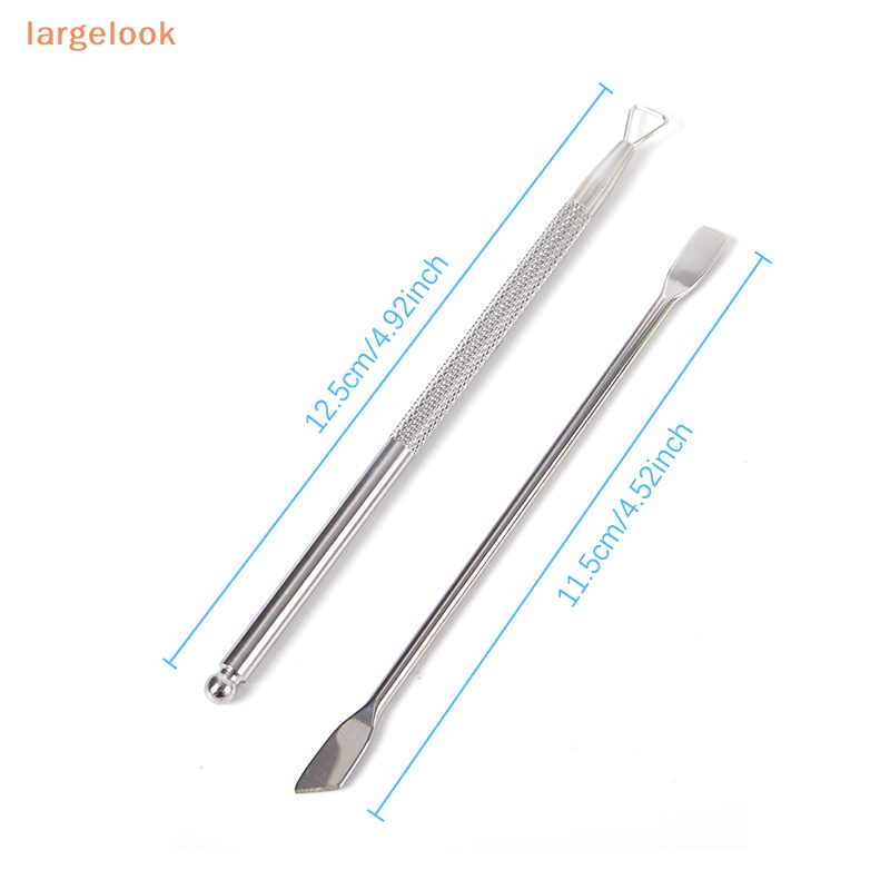 Bộ Dụng Cụ Làm Móng Hai Đầu Bằng Thép Không Gỉ