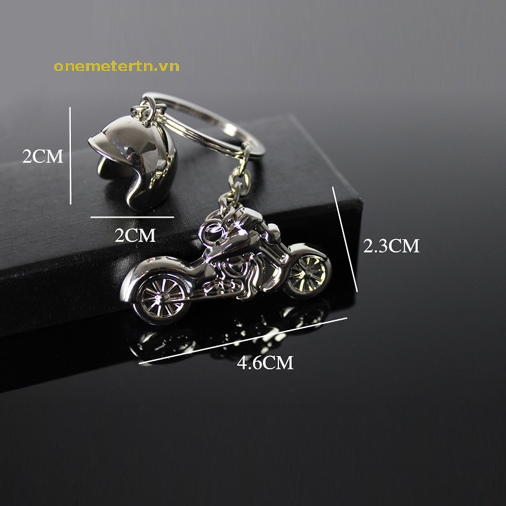 Móc Khóa Kim Loại Hình Mô Tô onemetertn Cá Tính