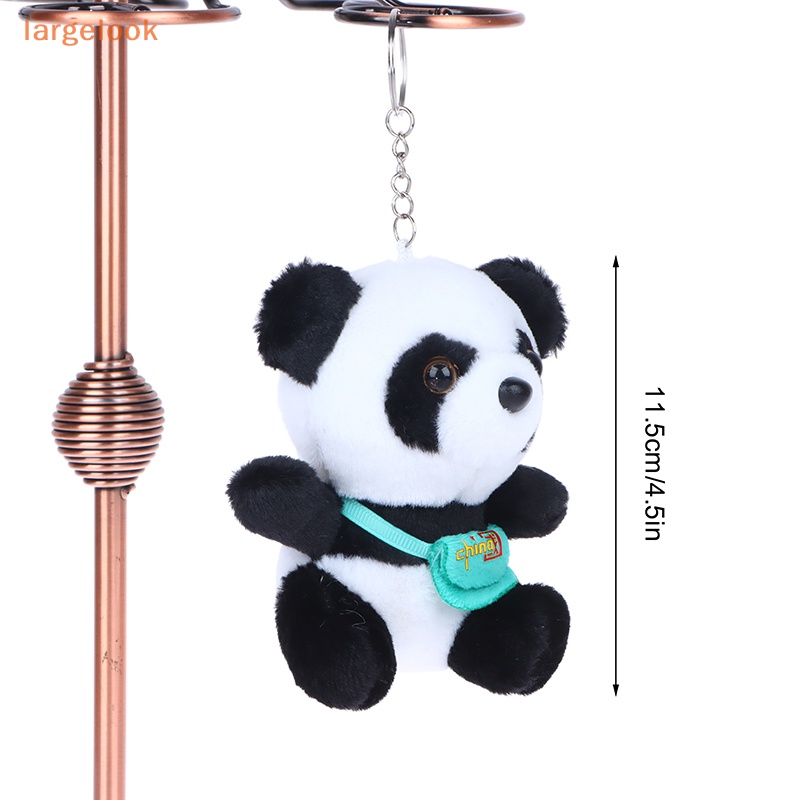 Móc Khóa Hình Gấu Trúc Nhồi Bông 12CM Mềm Mại Đáng Yêu