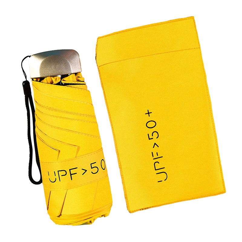 Dù Gấp Mini Siêu Nhẹ Chống Nắng / Mưa Tiện Dụng Cho Nữ