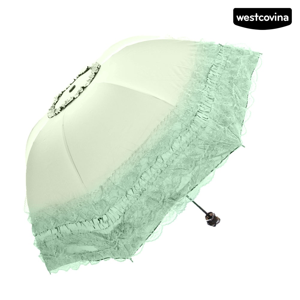 [COD]☁Dù Che Nắng Chống Tia UV Trọng Lượng Nhẹ Phối Ren Xinh Xắn Cho Nữ