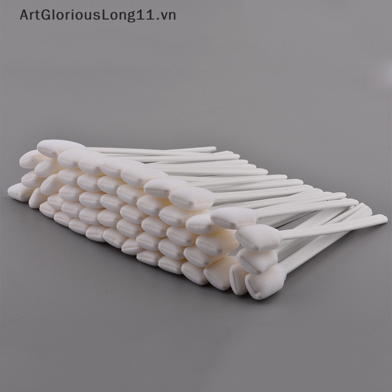 Set 50 Đầu Bông Xốp Lau Chùi Vệ Sinh Cho Máy In Inkjet