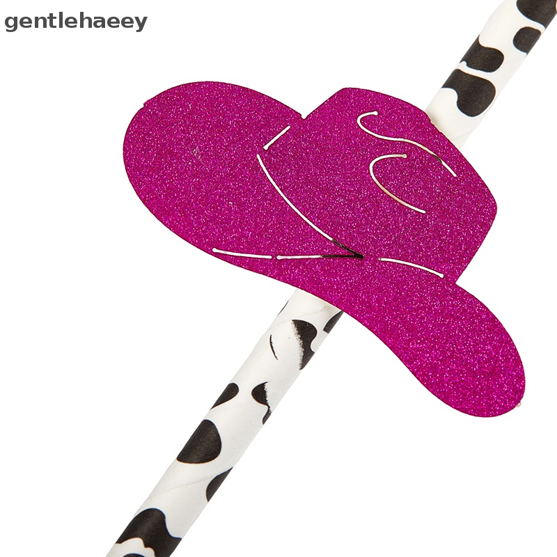 Bộ 10 Ống Hút Giấy Dùng Trang Trí Tiệc Cưới